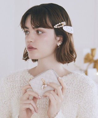 Maison de FLEUR ビジューキーケース Light Pink