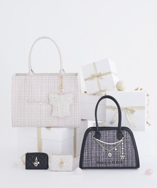 Maison de FLEUR ビジューキーケース Light Pink