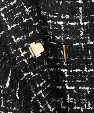 23区 L 【GLOW10月号掲載】GIOLICA オータム ツイード ジレ モノトーンミックス