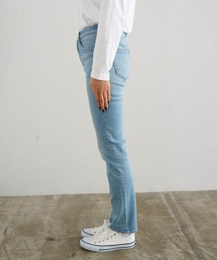 caqu slim straight ハイブリットストレッチストレートデニム 7years