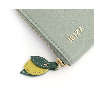 IBIZA リモーネス　ラウンドファスナー長財布 薄黄色