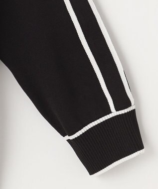 PW CIRCULUS 【WOMEN】ライン カーディガン ゴルフウェア レディース ブラック系