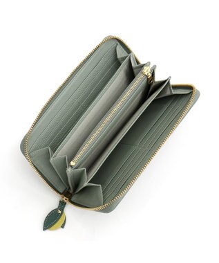 IBIZA リモーネス　ラウンドファスナー長財布 薄黄色