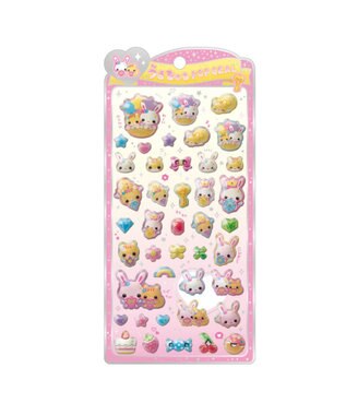  平成キャラクターズうるちゅるポップシール