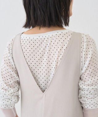 AMERICAN HOLIC 【前後2WAY】ZIPジャンスカ Gray Beige