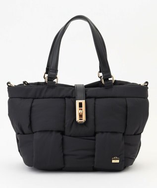 LA BAGAGERIE パデットブロック2WAYミニトート ブラック