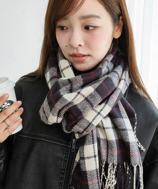 WEGO 【マフラー】大判ストール
