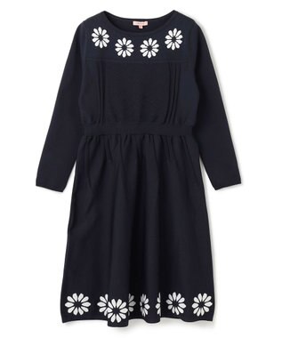 TOCCA 【Archive Collection・洗える】DAISY KNIT DRESS ニットドレス ネイビー系