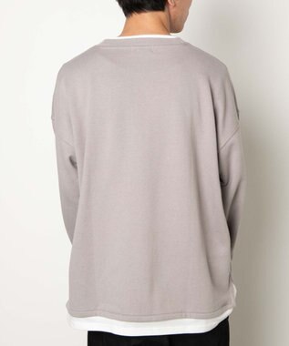 WEGO フェイクレイヤードプルオーバー ベージュ