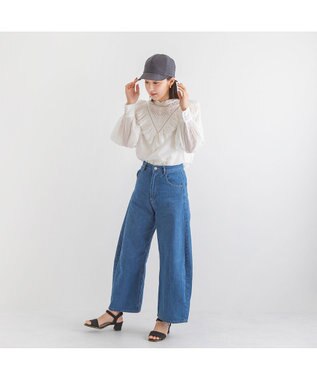 林八百吉商店 un chapeau  編上げキャップ チャコール