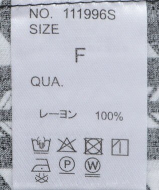 CRAFT STANDARD BOUTIQUE レーヨン総柄シャツ Stripe