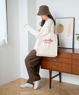 WEGO キャンバスロゴトート 柄4