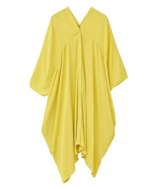 Green Parks Ｉ　レーヨンクレープチュニック Yellow