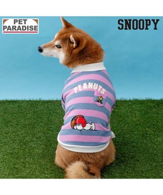  スヌーピー ラガーシャツ 中型犬 大型犬