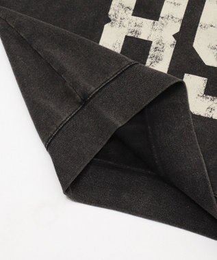 WEGO 【ユニセックス着用ITEM】ケミカルウォッシュナンバリングプルオーバー ブラックその他