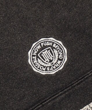 WEGO 【ユニセックス着用ITEM】ケミカルウォッシュナンバリングプルオーバー ブラックその他