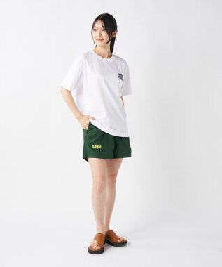 OP／FILA 【Kappa】スイムグラフィック Tシャツ ホワイト