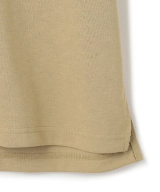 J.PRESS YORK STREET 【UNISEX】ワンポイント刺繍ポケット Tシャツ ベージュ系