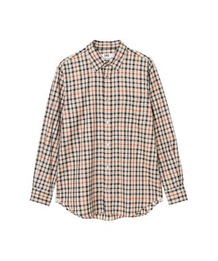 DAKS コットン ハウスチェックシャツ ハウスチェック