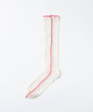 TRICOTE MELLOW TULLE HIGH SOCKS／メローチュールハイソックス