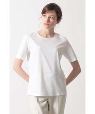 DAKS ロゴ刺繍ベーシックTシャツ