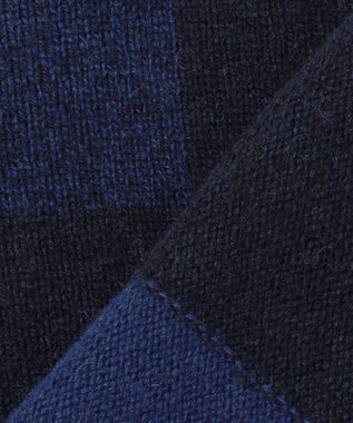 J.PRESS MEN 【Cash Lamb’s Wool】クレイジーパターンニット / クルー ネイビー系7