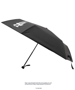 WEGO 【日傘/雨晴兼用/UVカット/日焼け対策/紫外線対策/熱中症対策】MLB折り畳み傘