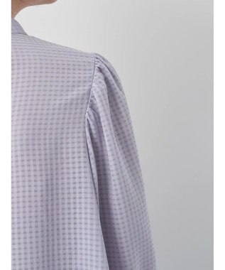 earth music&ecology Ｃｈｅｃｋドビーブラウス Sax