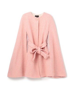 TOCCA 【消臭】SNOWBERRY POCKET TWEED ポンチョ ピンク系5