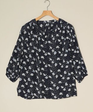 ONWARD Reuse Park 【自由区】ブラウス春夏 ネイビー