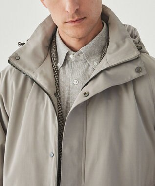 GOTAIRIKU ダウンライナー装着可【仕事で着用可】コットンポリエステル スプリングブルゾン(25年モデル) ベージュ系