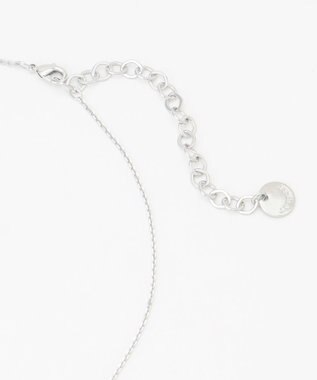 J.PRESS LADIES ヴィンテージオーバルリング ネックレス シルバー系