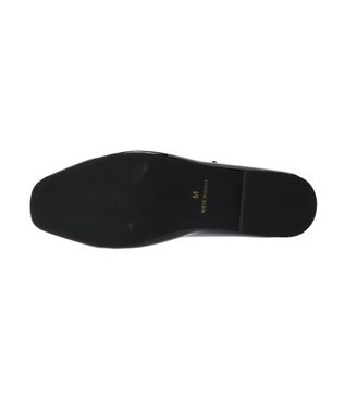 Green Parks ＲＵＰＩＳ．スクエアメリージェーンフラットパンプス Black