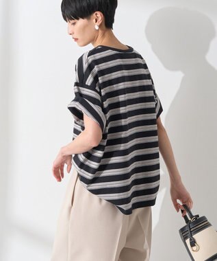 AMERICAN HOLIC レトロボーダープルオーバー Black