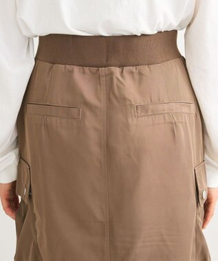 Green Parks ・ＳＵＧＡＲ　ＳＰＯＯＮ　ミリタリーＩラインスカート Brown