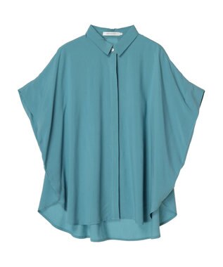 AMERICAN HOLIC サラックールフレンチスリーブシャツ Blue Green