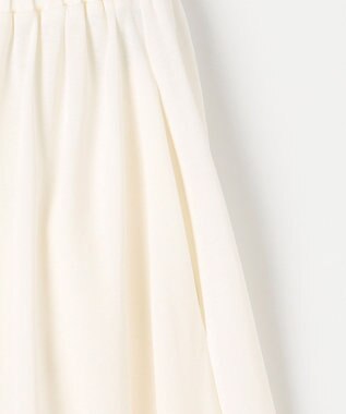 NAVE 【Nave 　洗える・接触冷感】ジャージースリットスカート アイボリー系