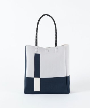 TRICOTE LINE KNIT BAG NEW / ラインニットバッグNEW 90WHITE