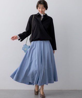 23区 【先行予約】デニムフリンジ ショルダーバッグ スカイブルー系