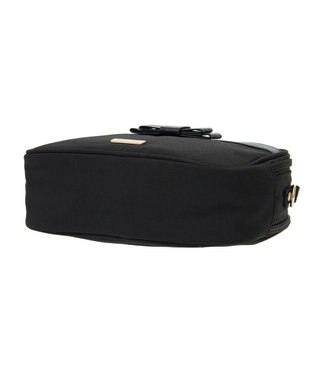 Maison de FLEUR EC限定撥水加工2ルームミニショルダーバッグ Black