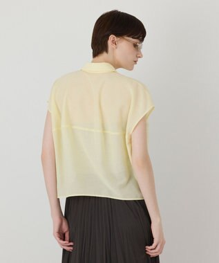 GRACE CONTINENTAL シアードルマントップ イエロー