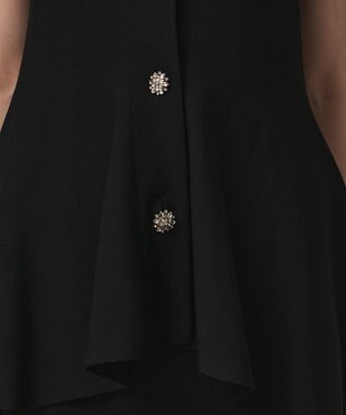 GRACE CONTINENTAL ビジューニットベスト ブラック