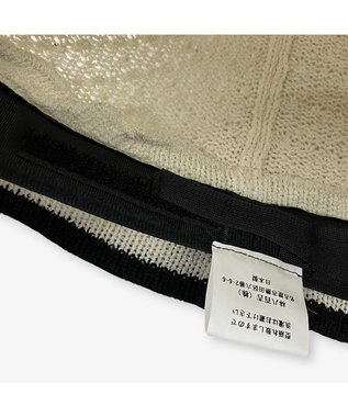 林八百吉商店 un chapeau  バイカラーサーモハット ホワイト