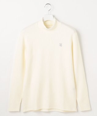 23区GOLF 【MEN】グランサーモリブハイネックニット アイボリー系