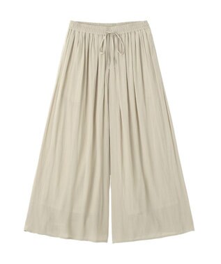 AMERICAN HOLIC 【選べる丈】接触冷感シフォンスカーチョ【WEB限定カラー有り】 Black