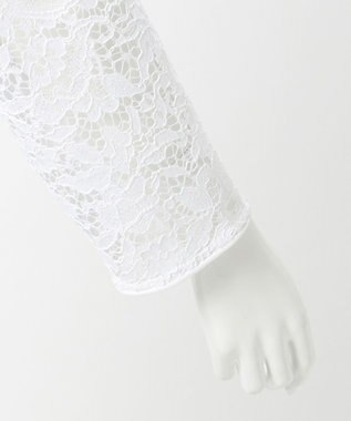 23区 【エステータ】マニフィークレース ブラウス ホワイト系