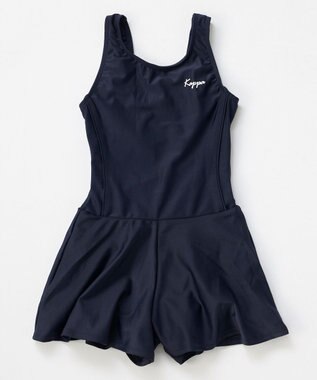 OP／FILA 【Kappa】Aラインスクール水着 ネイビー