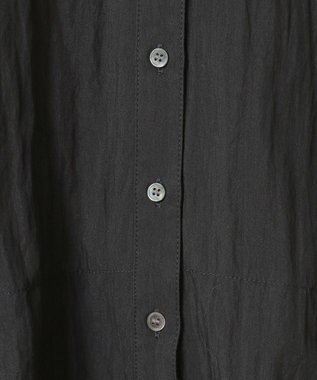 YECCA VECCA 【接触冷感】裾バルーン切替デザインヘムシャツ Khaki