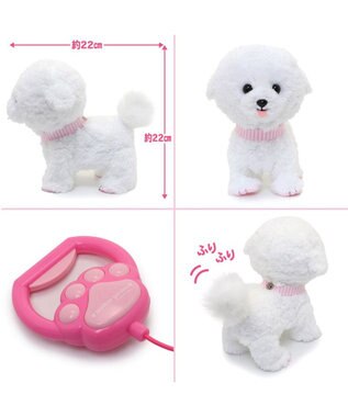 Mother garden  マザーガーデン とことこおさんぽシリーズ  《 ビション 白 》 単品 ビション 白