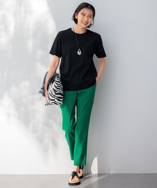 23区 S 【一部店舗限定/接触冷感】ベーシック IT TEE ブラック系